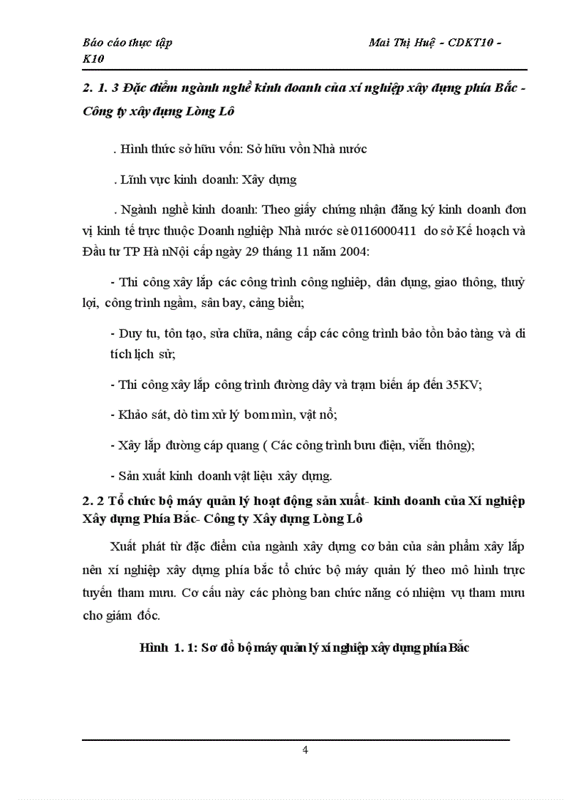 image for page Hạch toán nghiệp vụ kế toán ở xí nghiệp xây dựng phía bắc-công ty xây dựng lũng lô