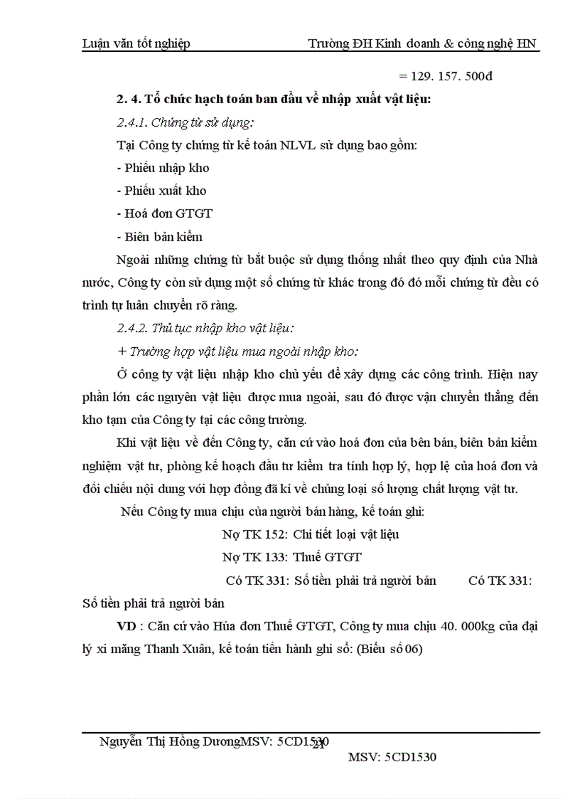 image for page Thực trạng công tác kế toán nguyên liệu, vật liệu tại công ty cổ phần xây dựng phúc lộc