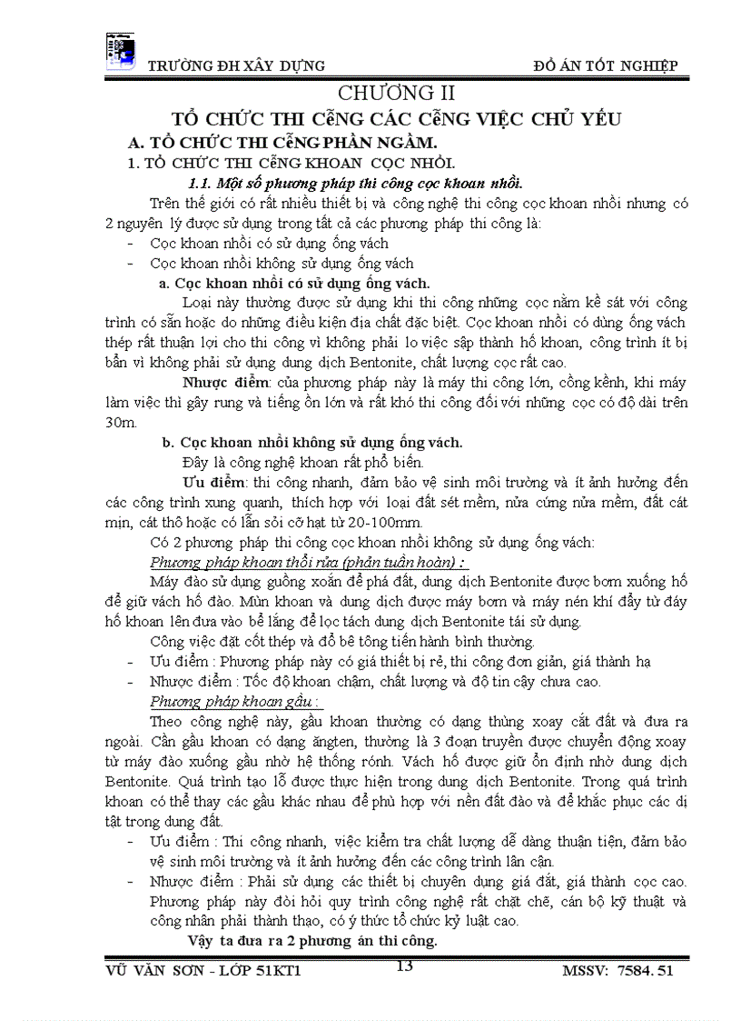 image for page Giới thiệu công trình, điều kiện thi công và phương hướng thi công tổng quát