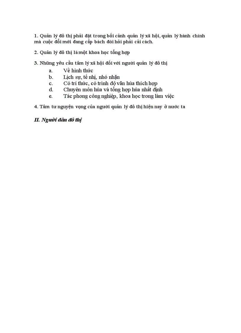 image for page Tâm lý người dân đô thị với việc quản lý và phát triển đô thị