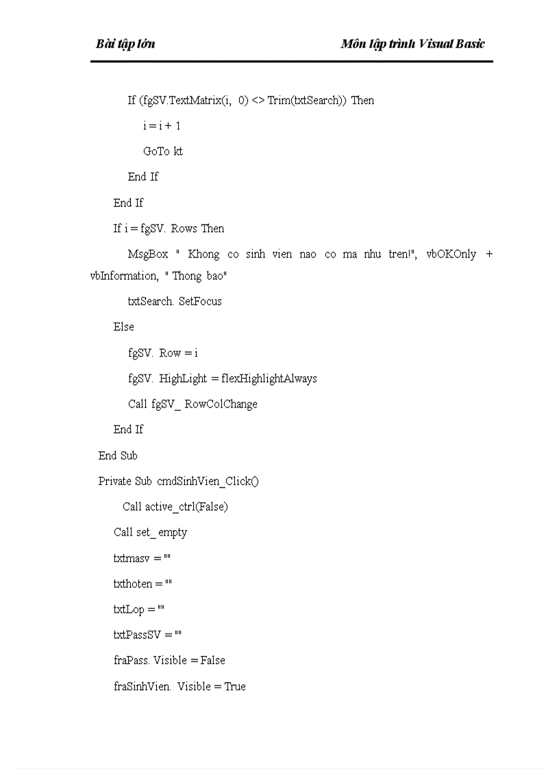 image for page Xây dựng chương trình quản lý điểm sinh viên các khóa học cho một khoa Công nghệ thông tin