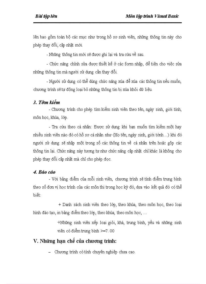 image for page Xây dựng chương trình quản lý điểm sinh viên các khóa học cho một khoa Công nghệ thông tin