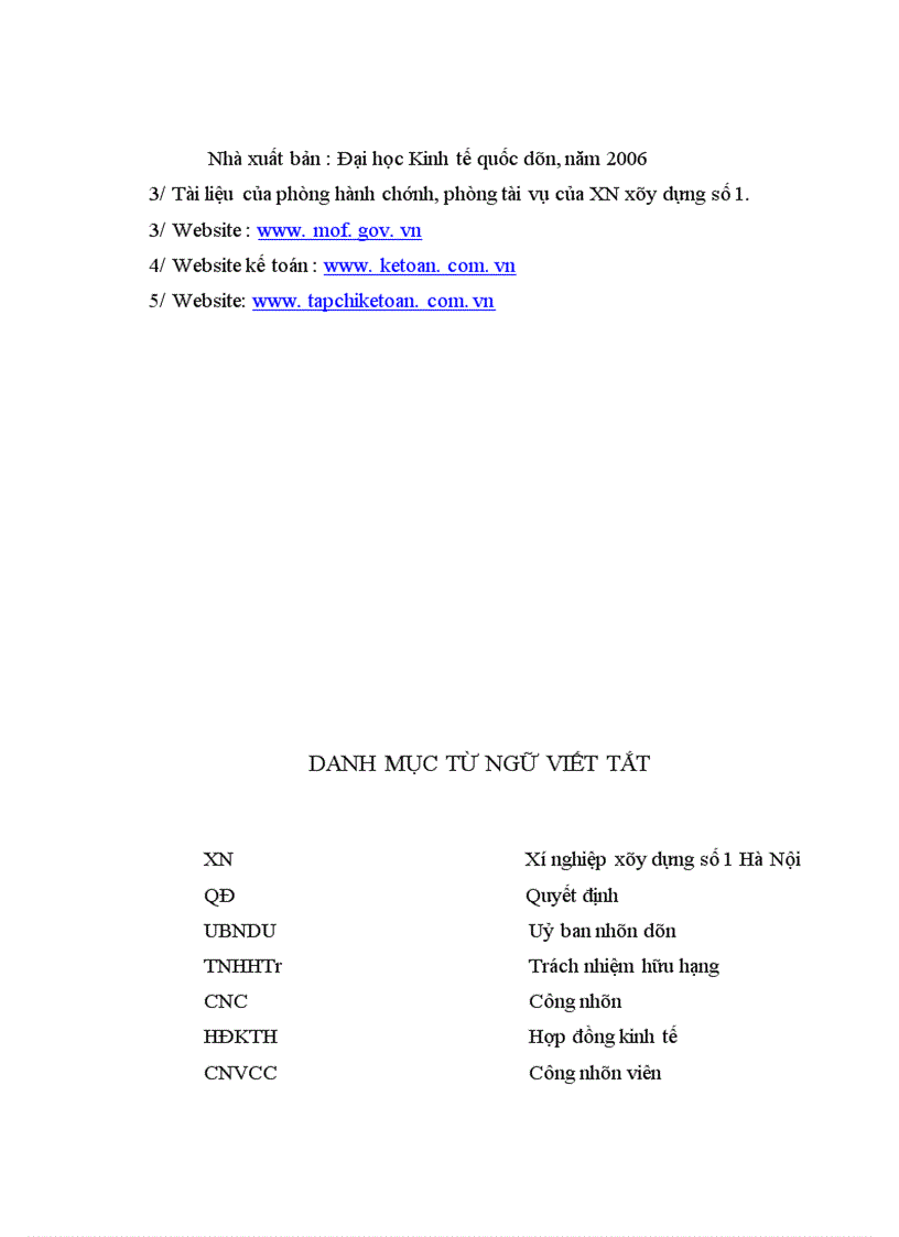 image for page Tổ chức công tác kế toán tại Xí nghiệp xây dựng số 1 Hà Nội.