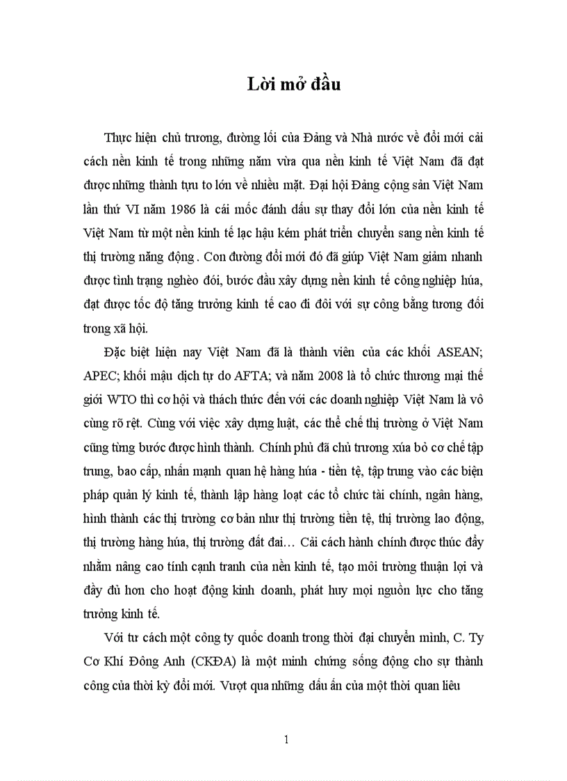 image for page Tổng quan về Công Ty Trách Nhiệm Hữu Hạn Nhà Nước Một Thành Viên Cơ Khí Đông Anh