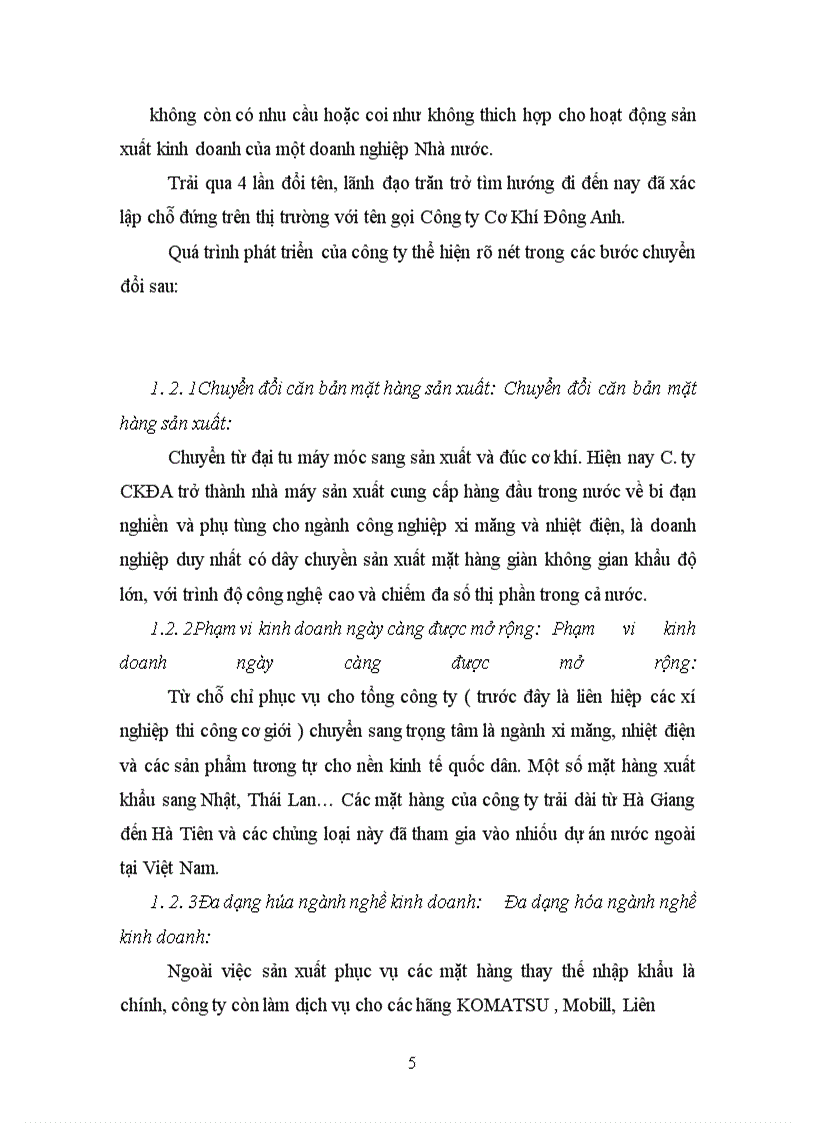 image for page Tổng quan về Công Ty Trách Nhiệm Hữu Hạn Nhà Nước Một Thành Viên Cơ Khí Đông Anh