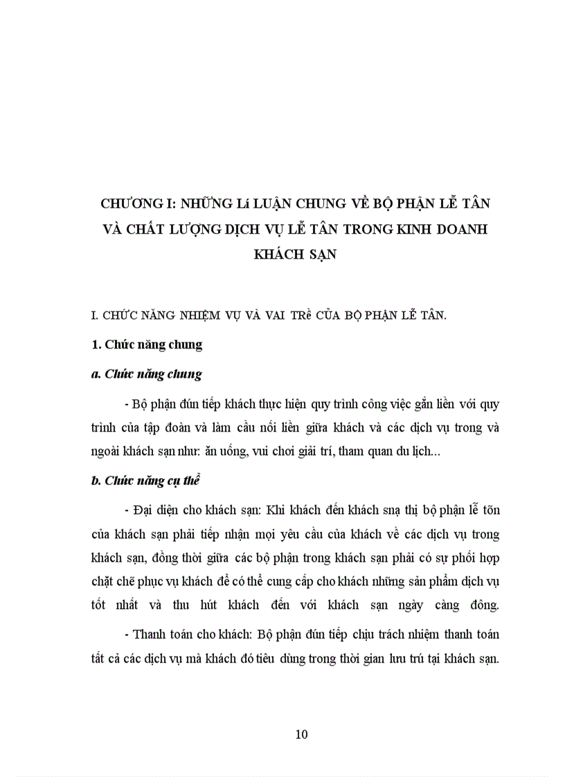 image for page Một số giải pháp nâng cao chất lượng dịch vụ của bộ phân lễ tân trong khách sạn OASIS HOTEL