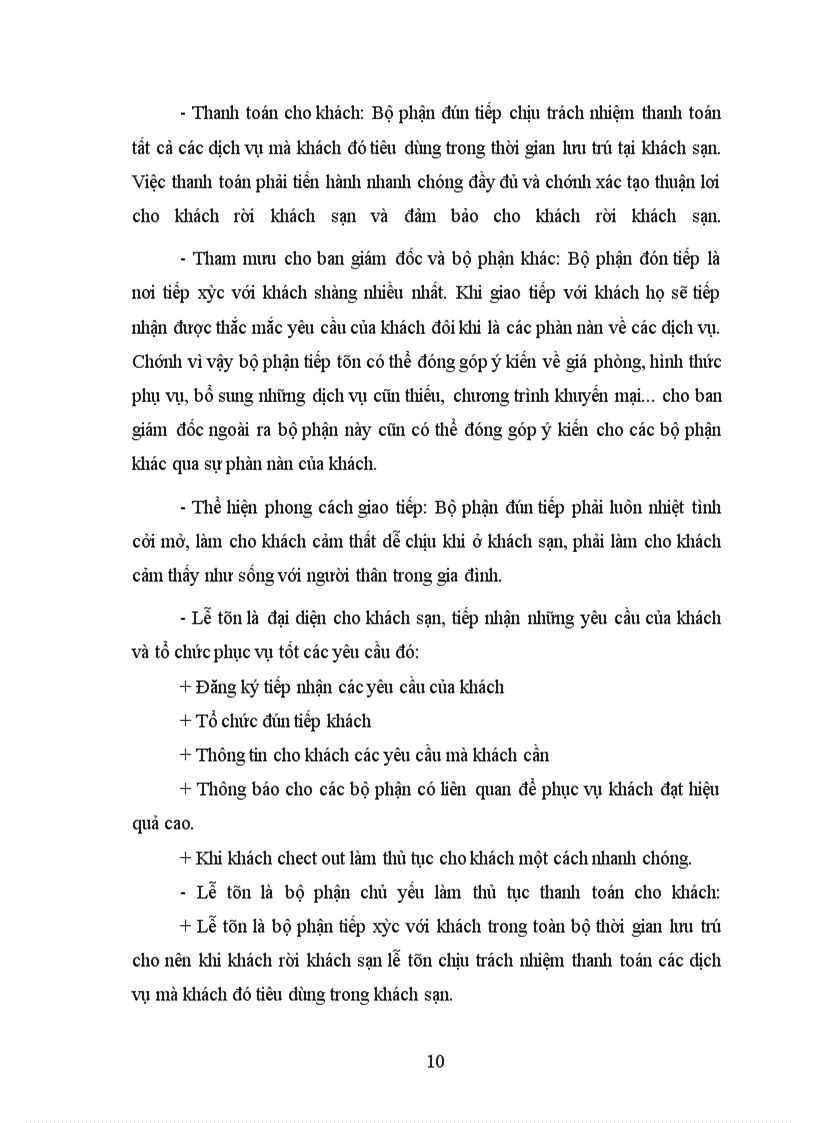 image for page Một số giải pháp nâng cao chất lượng dịch vụ của bộ phân lễ tân trong khách sạn OASIS HOTEL