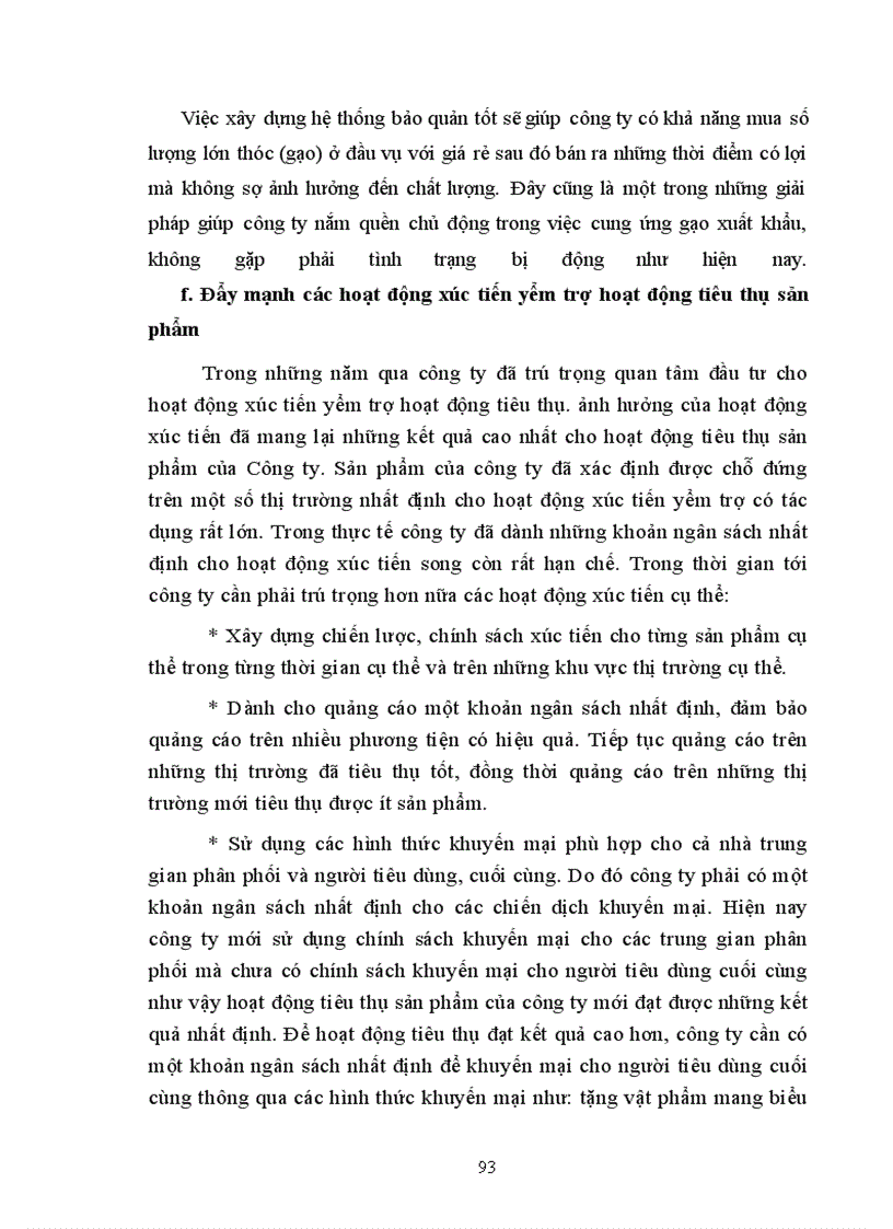 image for page Một số giải pháp để thúc đẩy tiêu thụ sản phẩm gạo của công ty cổ phần vận tải xây dựng và chế biến lương thực Vĩnh Hà