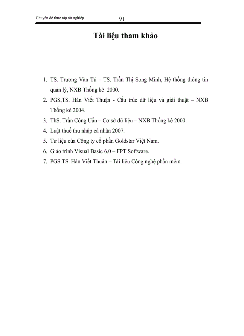 image for page Phân tích và thiết kế hệ thống thông tin quản lý nhân sự cho công ty cổ phần Goldstar Việt Nam