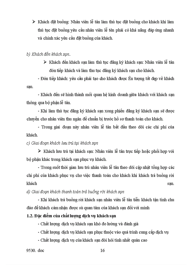 image for page Một số giải pháp nâng cao chất lượng dịch vụ của bộ phận lễ tân trong khách sạn OASIS HoTel