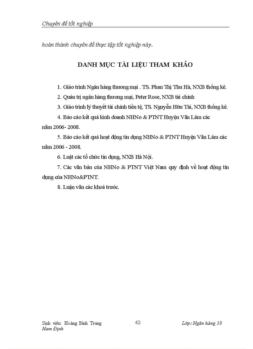 image for page Giải pháp nâng cao chất lượng tín dụng tại Chi nhánh NHNo & PTNT Huyện Văn Lâm