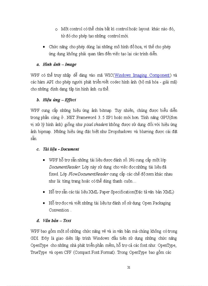 image for page Tìm hiểu về windows presentation foundation (thiết lập trình diễn windows) trong microsoft visual studio 2008