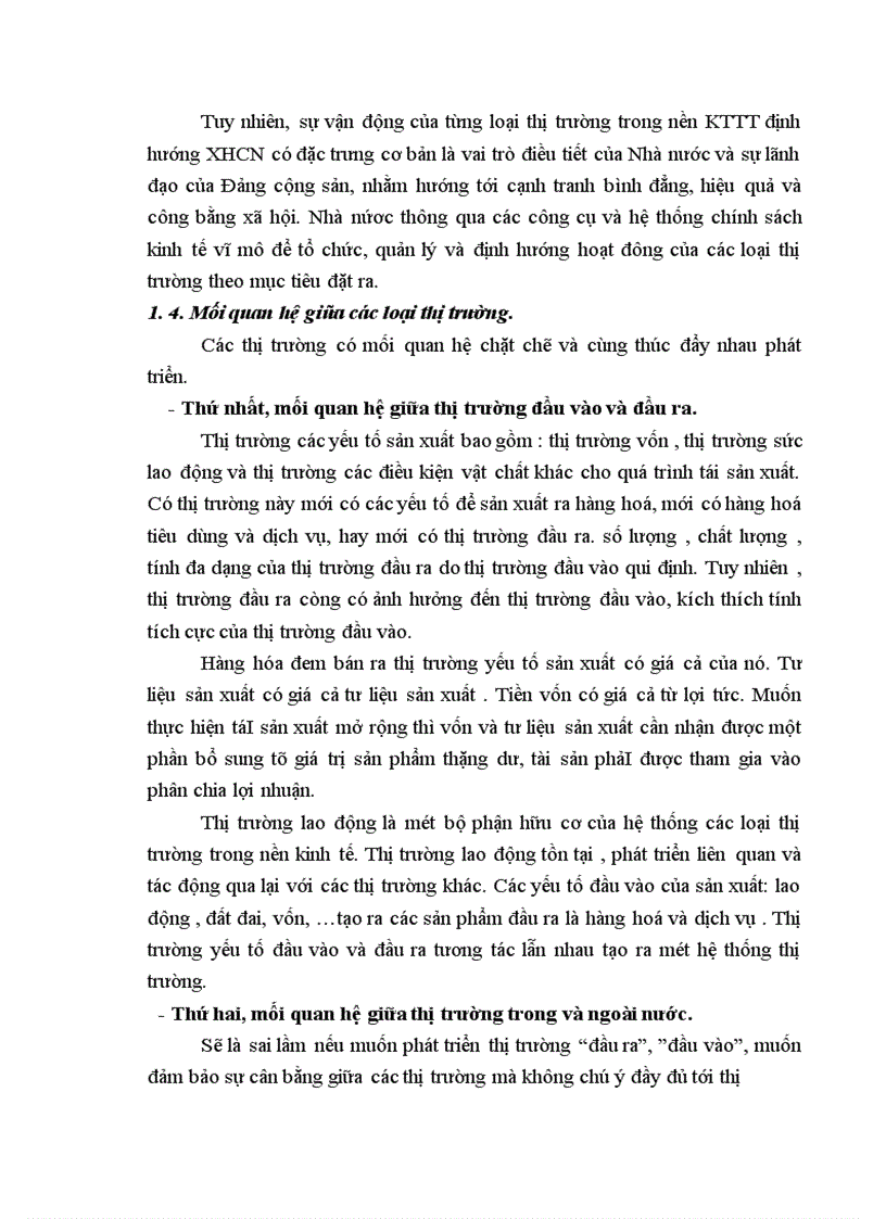 image for page Phát triển đồng bộ các loại thị trường trong nền kinh tế thị trường định hướng XHCN ở Việt Nam