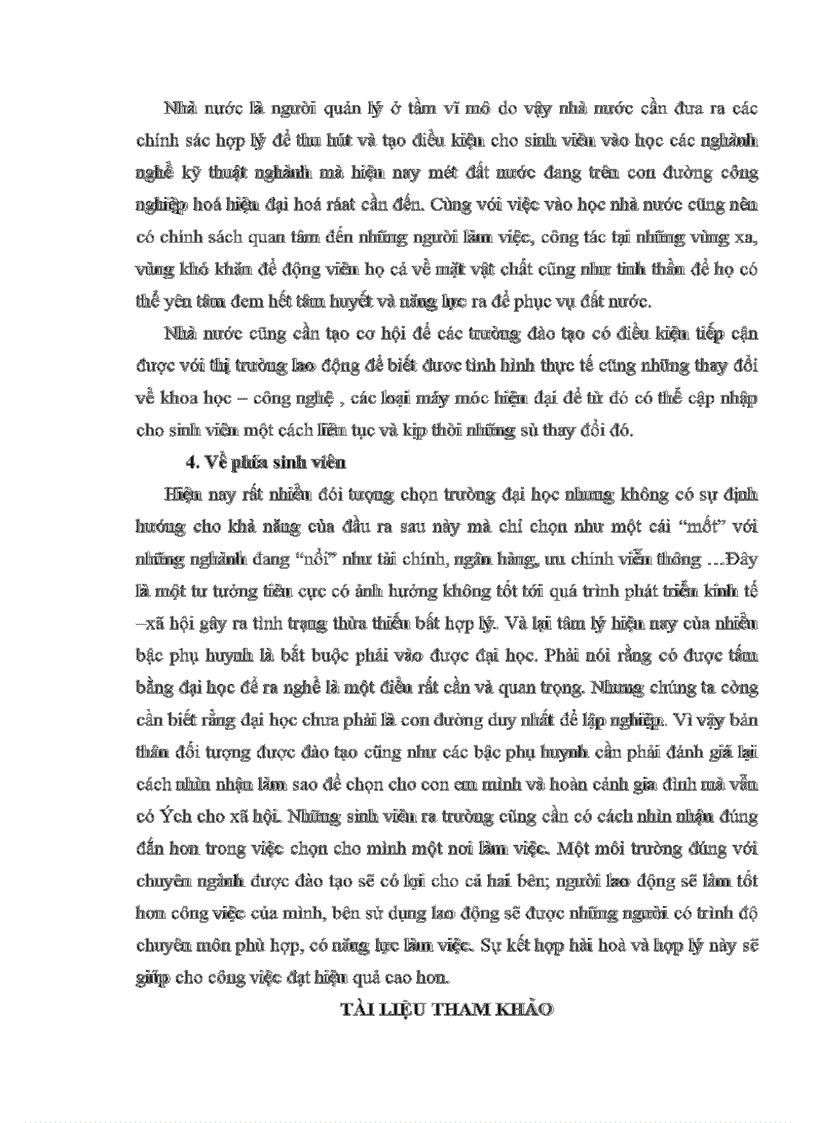 image for page Vận dụng quan điểm toàn diện của triết học Mác _ Lê Nin để giải thích nguyên nhân của vấn đề thất nghiệp của sinh viên sau khi ra trường.