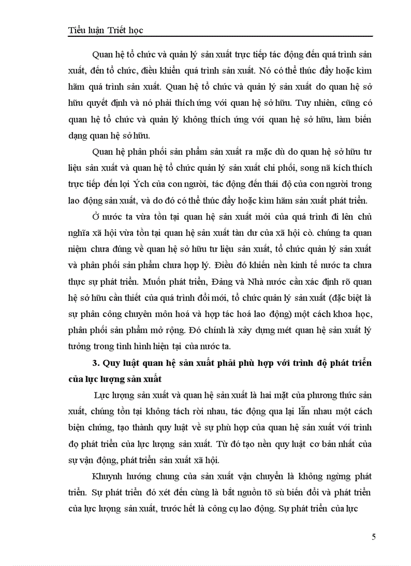 image for page Vận dụng quan điểm triết học Mác xít về quy luật quan hệ sản xuất phải phù hợp với trình độ lực lượng sản xuất để phát triển những thành tựu, hạn chế trong phát triển kinh tế x• hội của Việt Nam trong giai đoạn từ đổi mới đến nay
