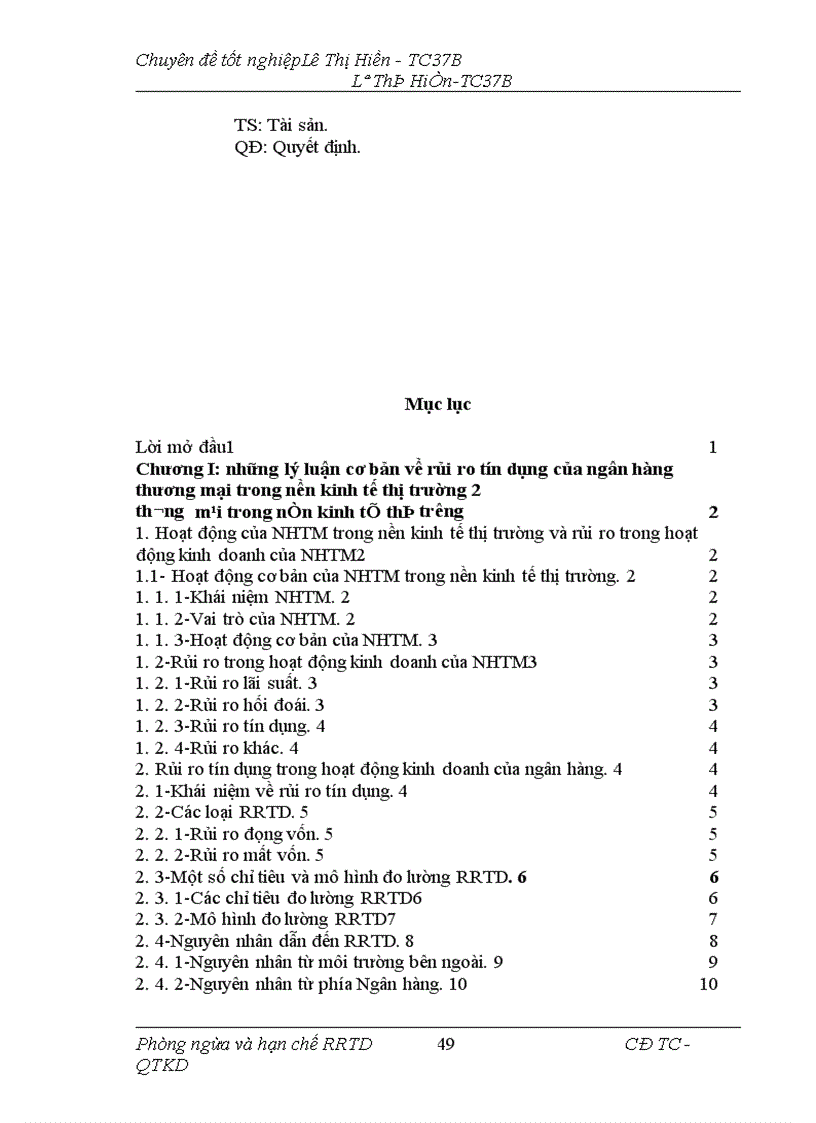 image for page Giải pháp phòng ngừa và hạn chế rủi ro tín dụng tại NHNo&PTNT Huyện Như Xuân Tỉnh Thanh Hoá