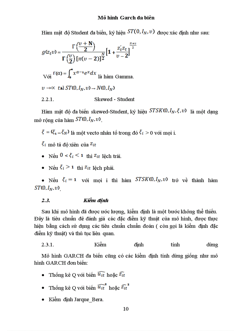 image for page Mô hình garch đa biến và ứng dụng trong phân tích rủi ro cổ phiếu ngành ngân hàng trên sàn hose