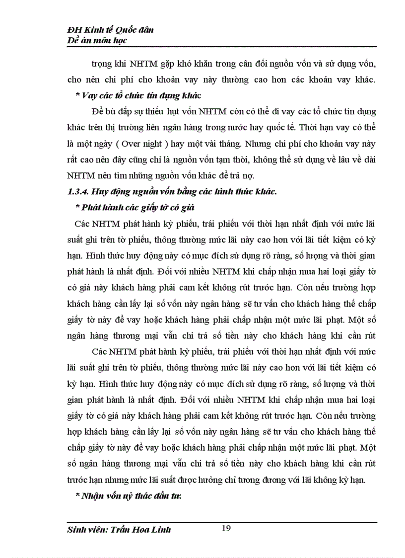 image for page Huy động vốn của ngân hàng thương mại