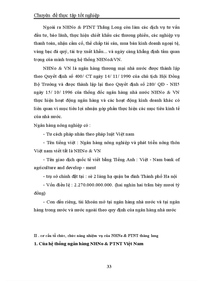 image for page Chế độ pháp lý về hợp đồng tín dụng ngắn hạn và thực tiễn áp dụng tại ngân hàng nông nghiệp và phát triển nông thôn Thăng Long