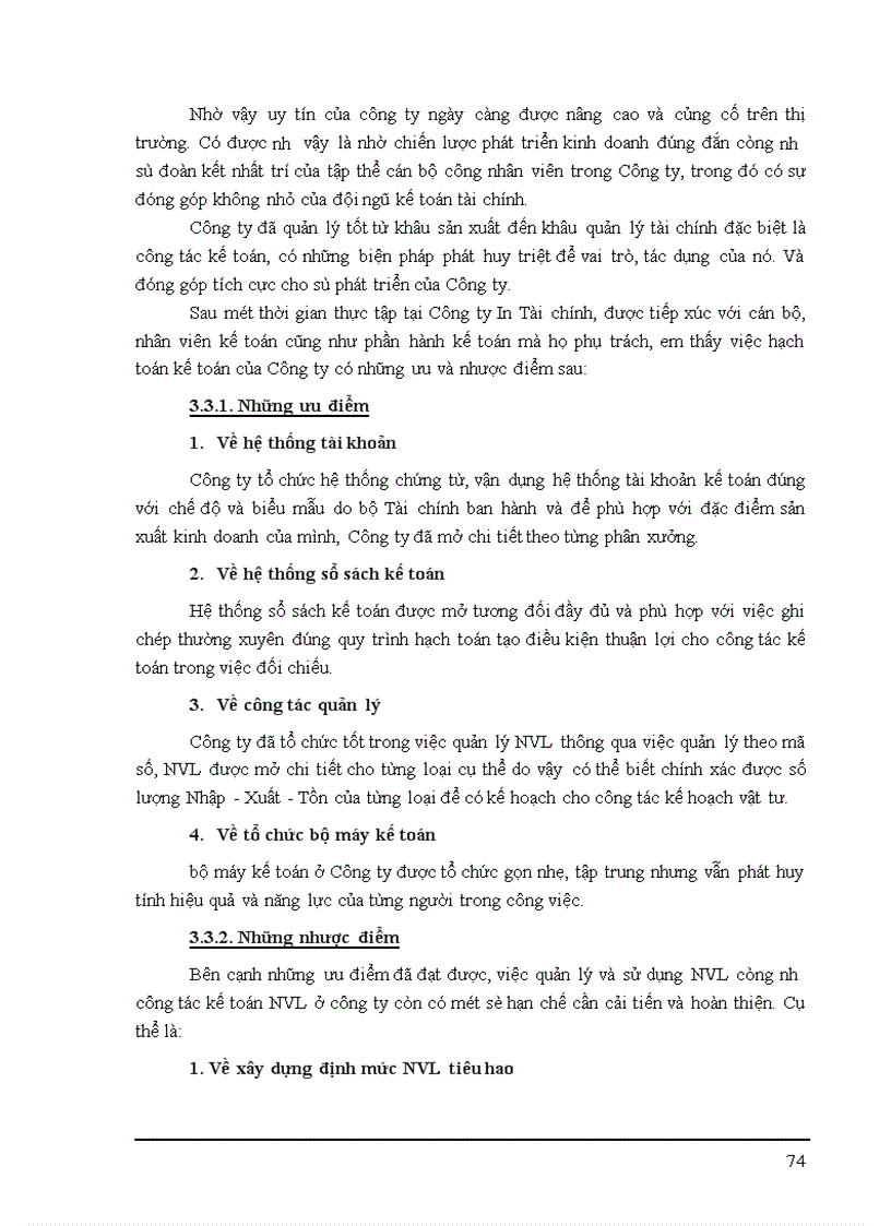 image for page Hoàn thiện công tác hạch toán kế toán nguyên vật liệu tại Công ty In Tài chính