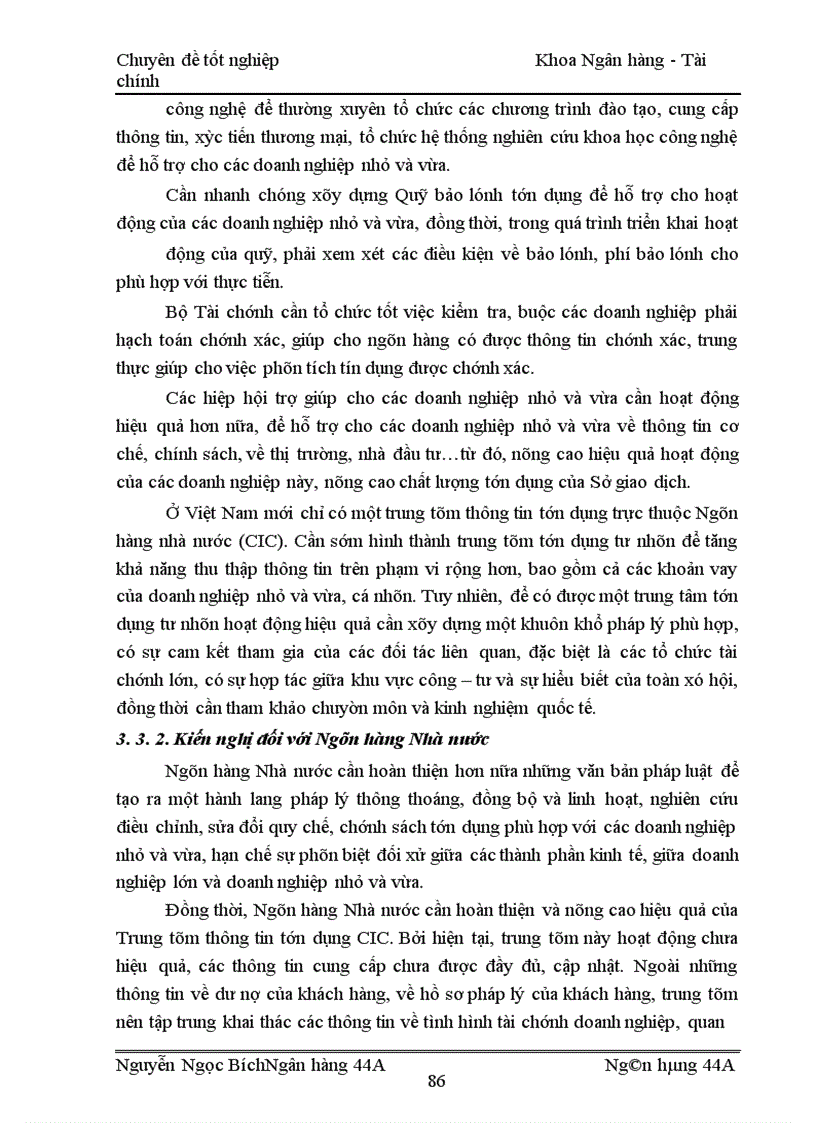 image for page Giải pháp nâng cao chất lượng tín dụng đối với doanh nghiệp nhỏ và vừa tại Sở giao dịch Ngân hàng Nông nghiệp và phát triển nông thôn Việt Nam