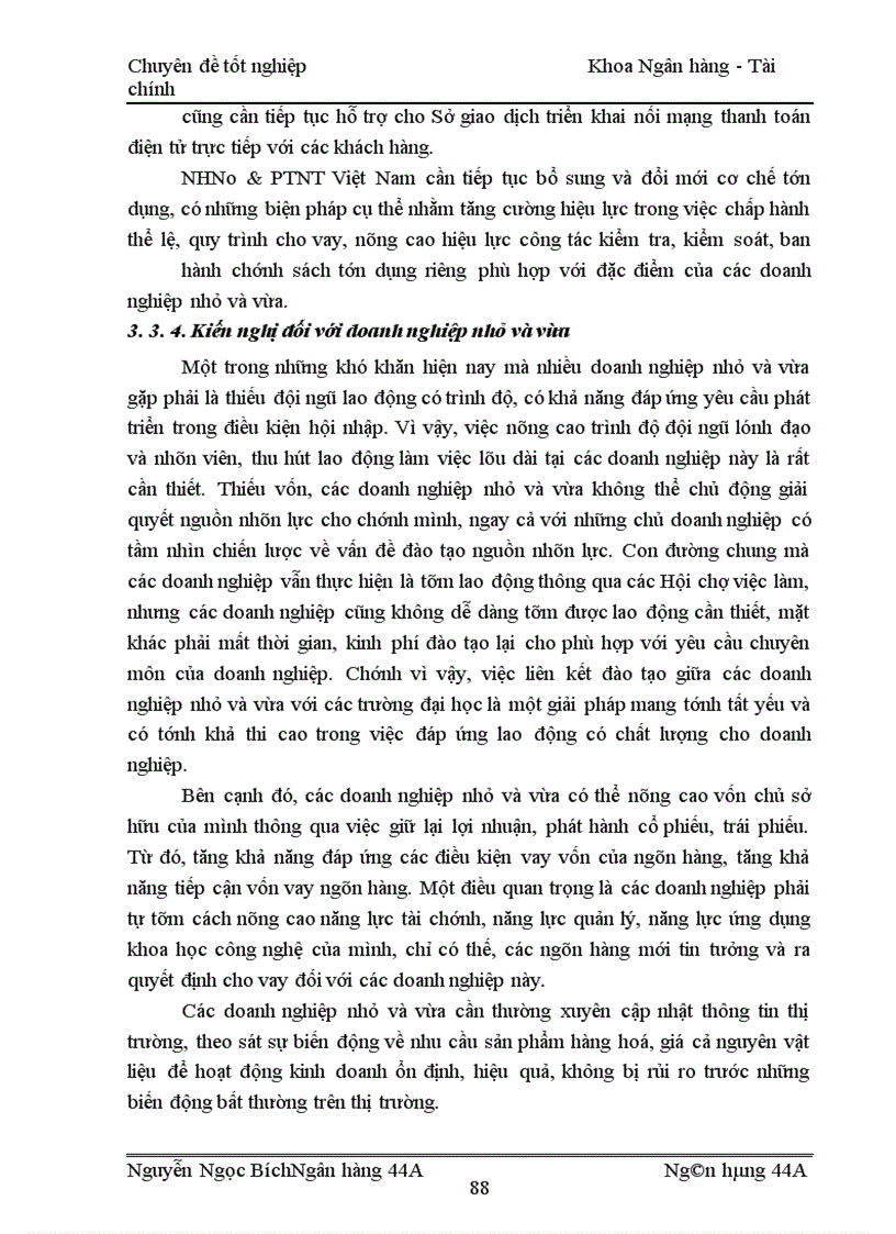 image for page Giải pháp nâng cao chất lượng tín dụng đối với doanh nghiệp nhỏ và vừa tại Sở giao dịch Ngân hàng Nông nghiệp và phát triển nông thôn Việt Nam