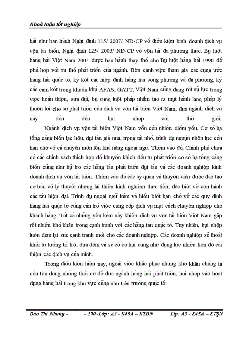 image for page Một số giải pháp phát triển dịch vụ vận tải biển Việt Nam trong quá trình hội nhập