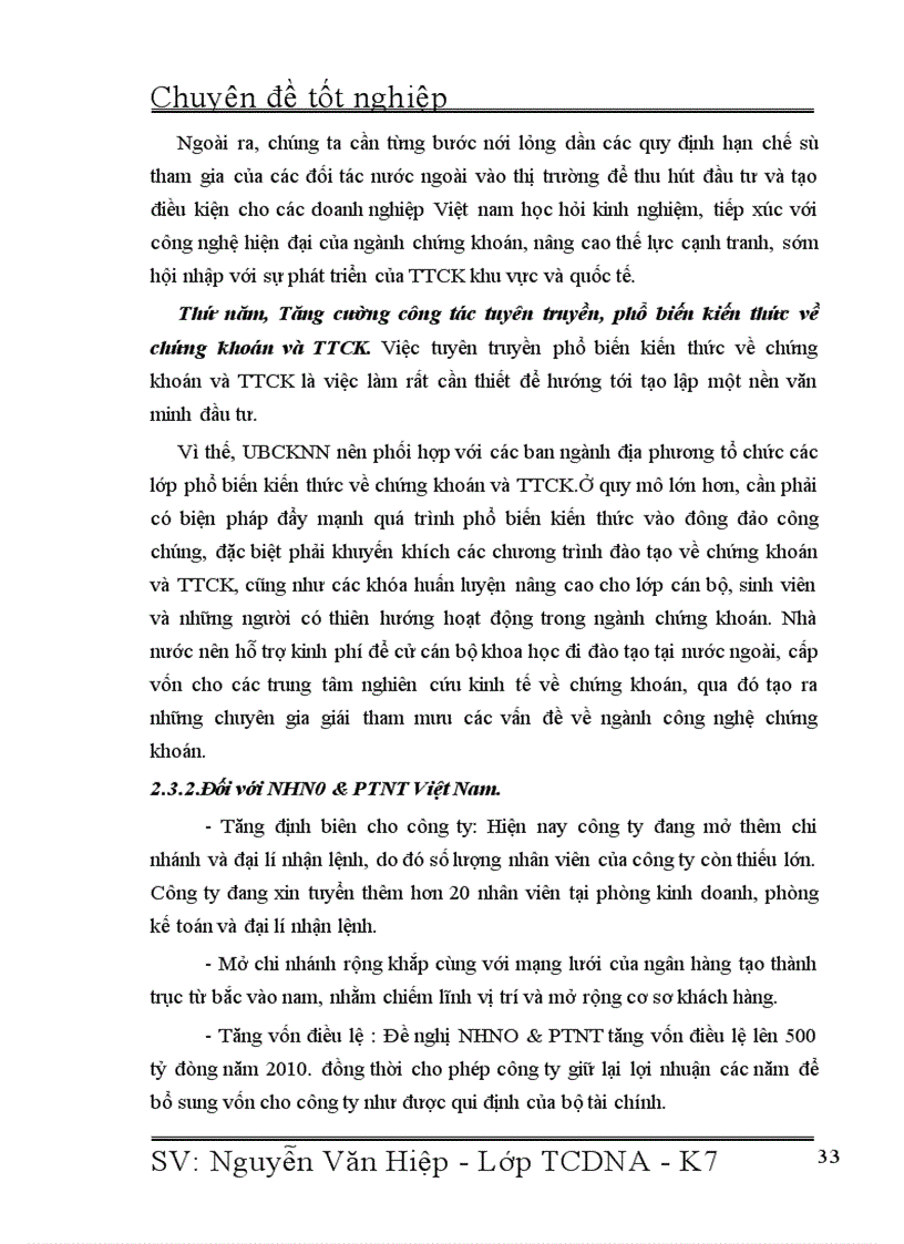 image for page Giải pháp nâng cao hiệu quả hoạt động của Công ty TNHH chứng khoán NHNo&PTNT VN