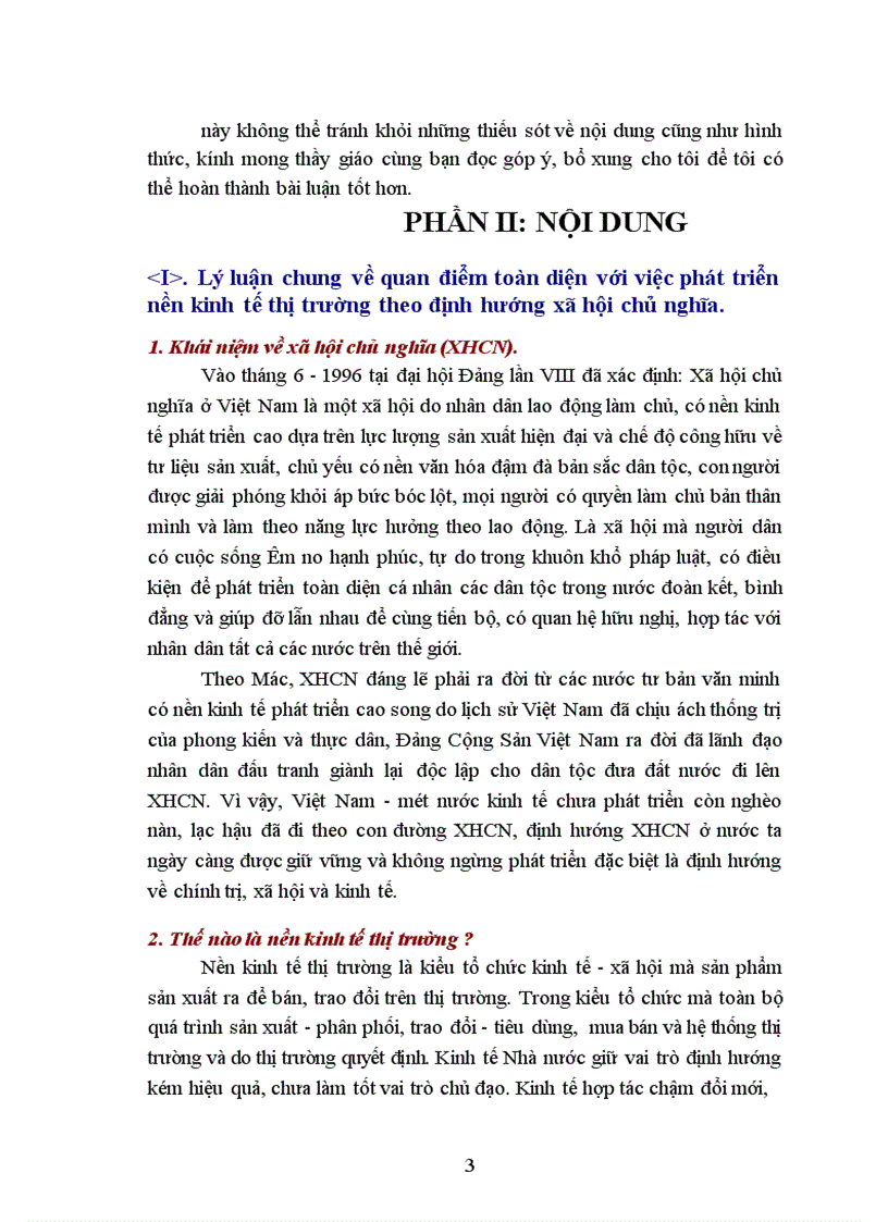 image for page Quan điểm toàn diện với việc xây dựng nền kinh tế thị trường theo định hướng xã hội chủ nghĩa ở nước ta trong giai đoạn hiện nay