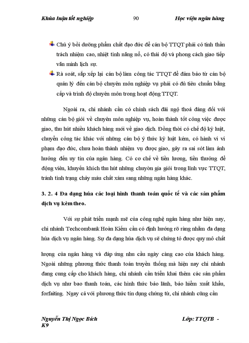 image for page Giải pháp nâng cao chất lượng hoạt động thanh toán quốc tế tại Ngân hàng thương mại cổ phần Kỹ thương Việt Nam chi nhánh Hoàn Kiếm