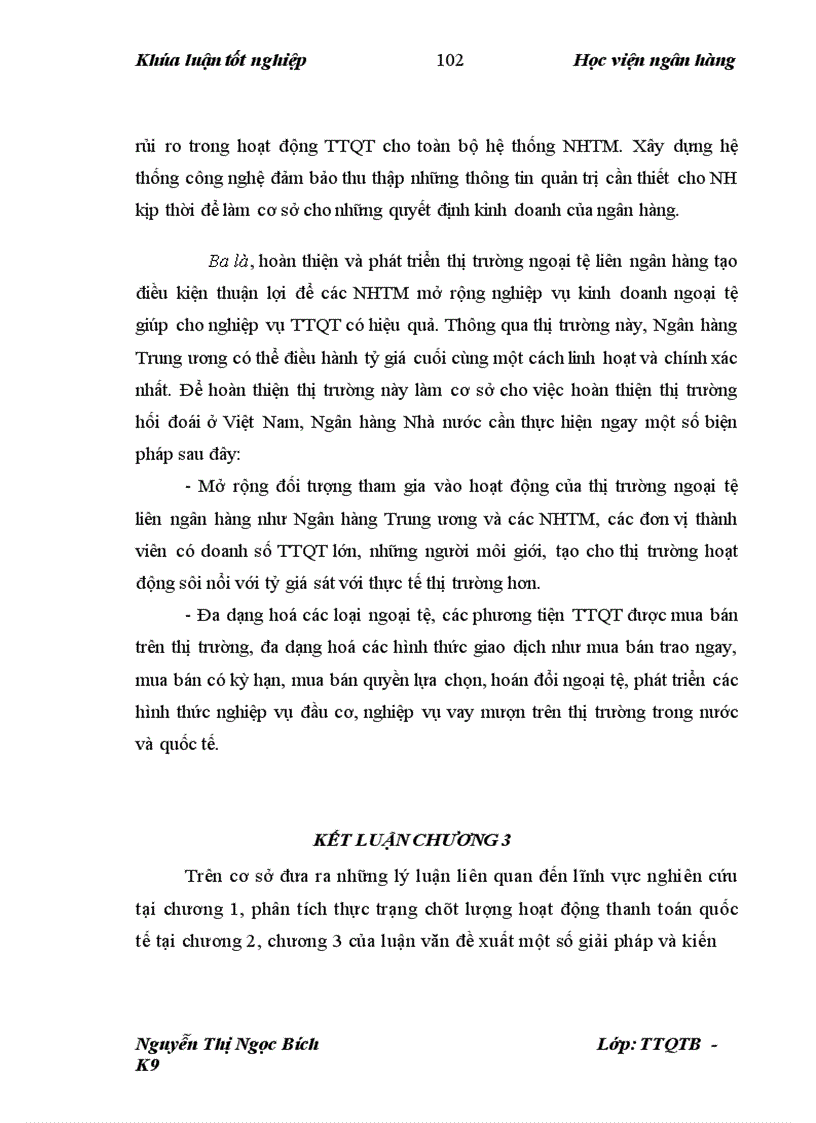 image for page Giải pháp nâng cao chất lượng hoạt động thanh toán quốc tế tại Ngân hàng thương mại cổ phần Kỹ thương Việt Nam chi nhánh Hoàn Kiếm