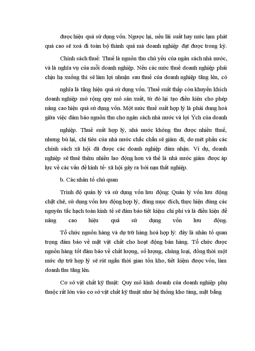 image for page Vốn lưu động và các biên pháp nâng cao hiệu quả sử dụng vốn lưu động tại công ty TNHH Phúc Tiến