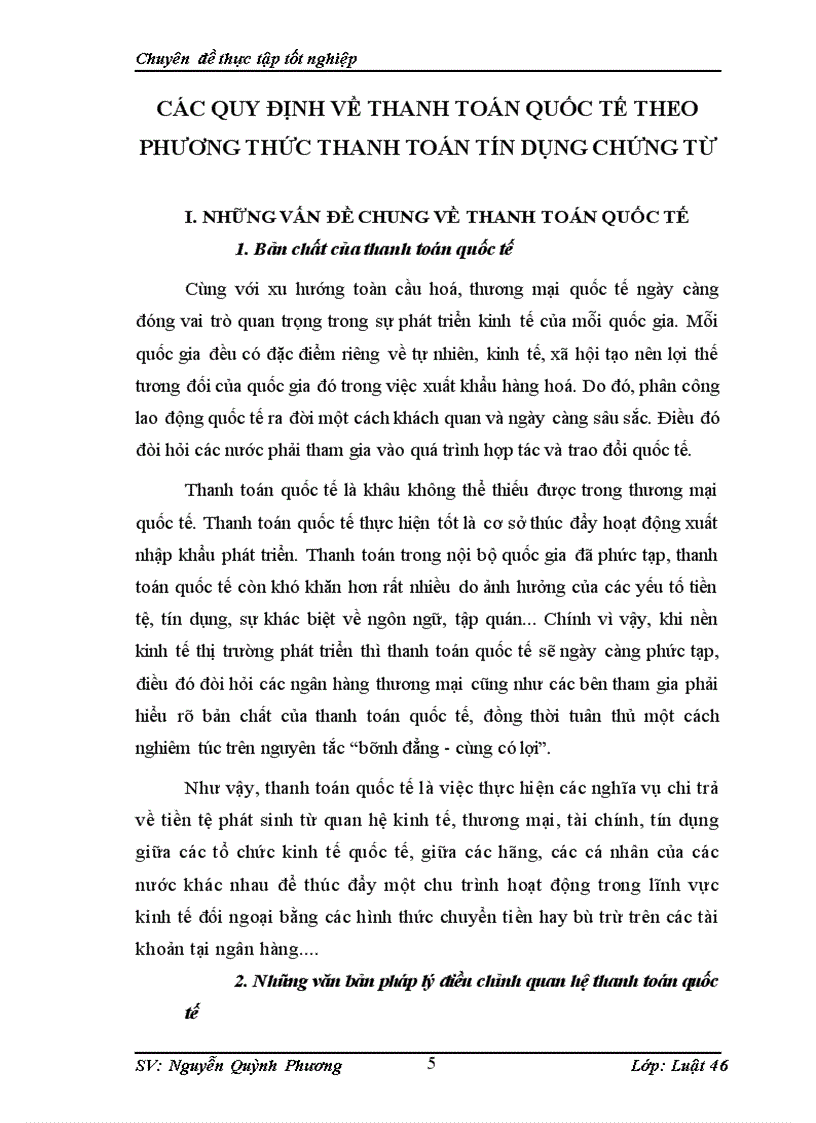 image for page Thực tiễn áp dụng các quy định trong thanh toán quốc tế theo phương thức tín dụng chứng từ tại Agribank Hà Nội