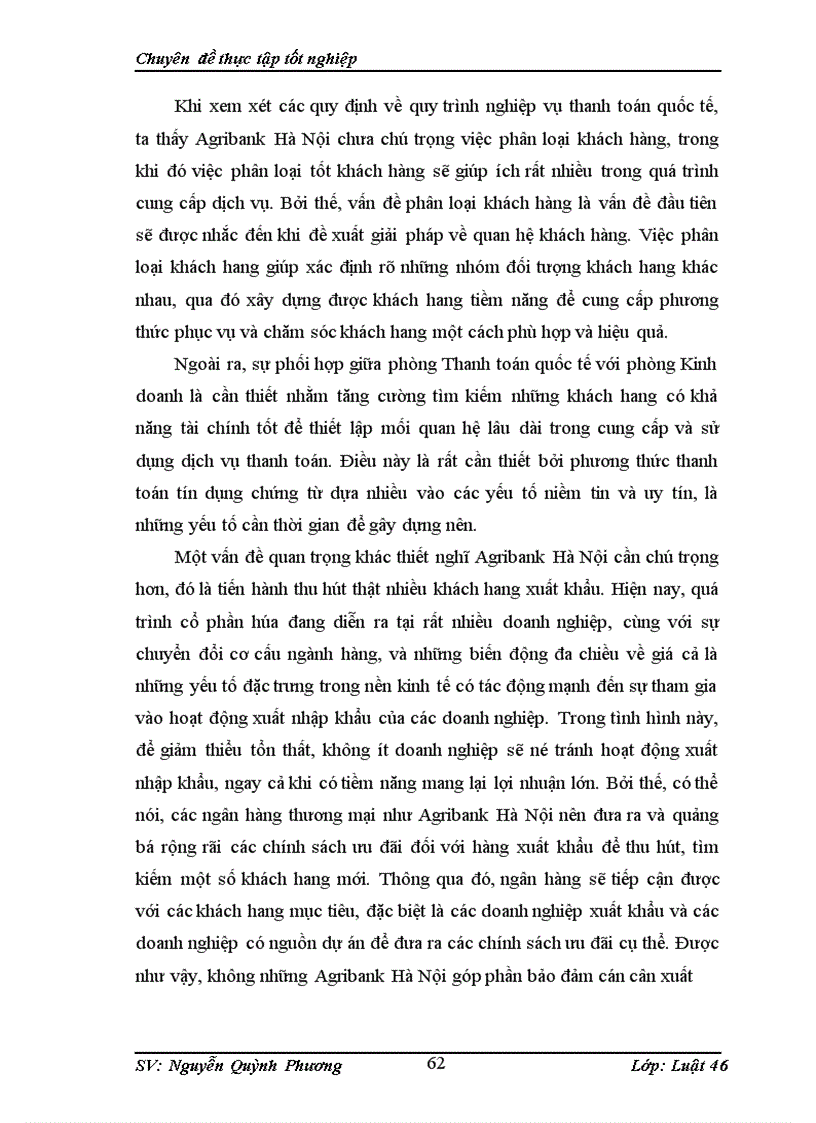 image for page Thực tiễn áp dụng các quy định trong thanh toán quốc tế theo phương thức tín dụng chứng từ tại Agribank Hà Nội
