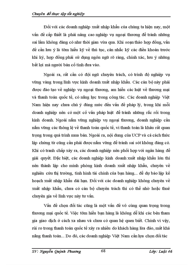 image for page Thực tiễn áp dụng các quy định trong thanh toán quốc tế theo phương thức tín dụng chứng từ tại Agribank Hà Nội