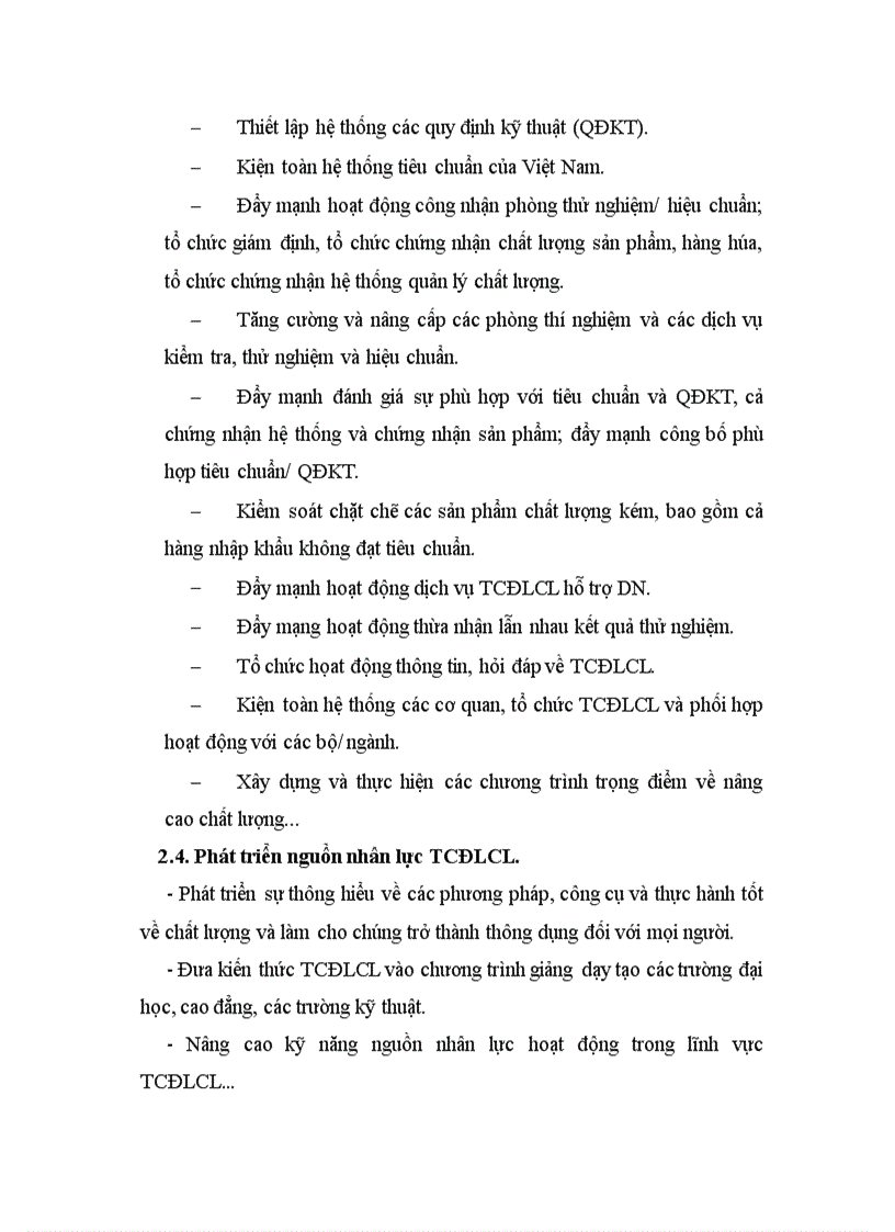 image for page Những sai lệch trong nhận thức và thực hiện về công tác QLCL ở Việt Nam hiện nay
