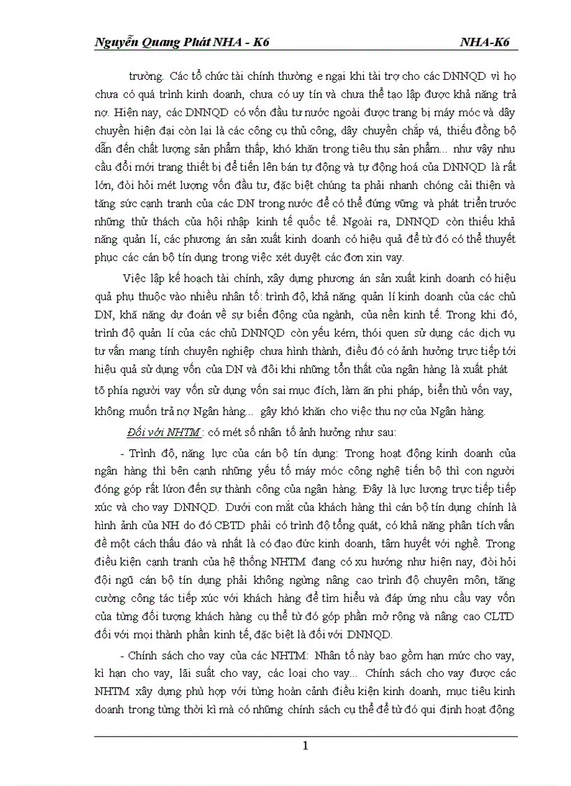 image for page Một số giải pháp góp phần nâng cao hiệu quả cho vay đối với các Doanh nghiệp ngoài quốc doanh tại Ngân hàng nông nghiệp và phát triển nông thôn huyện Nga Sơn