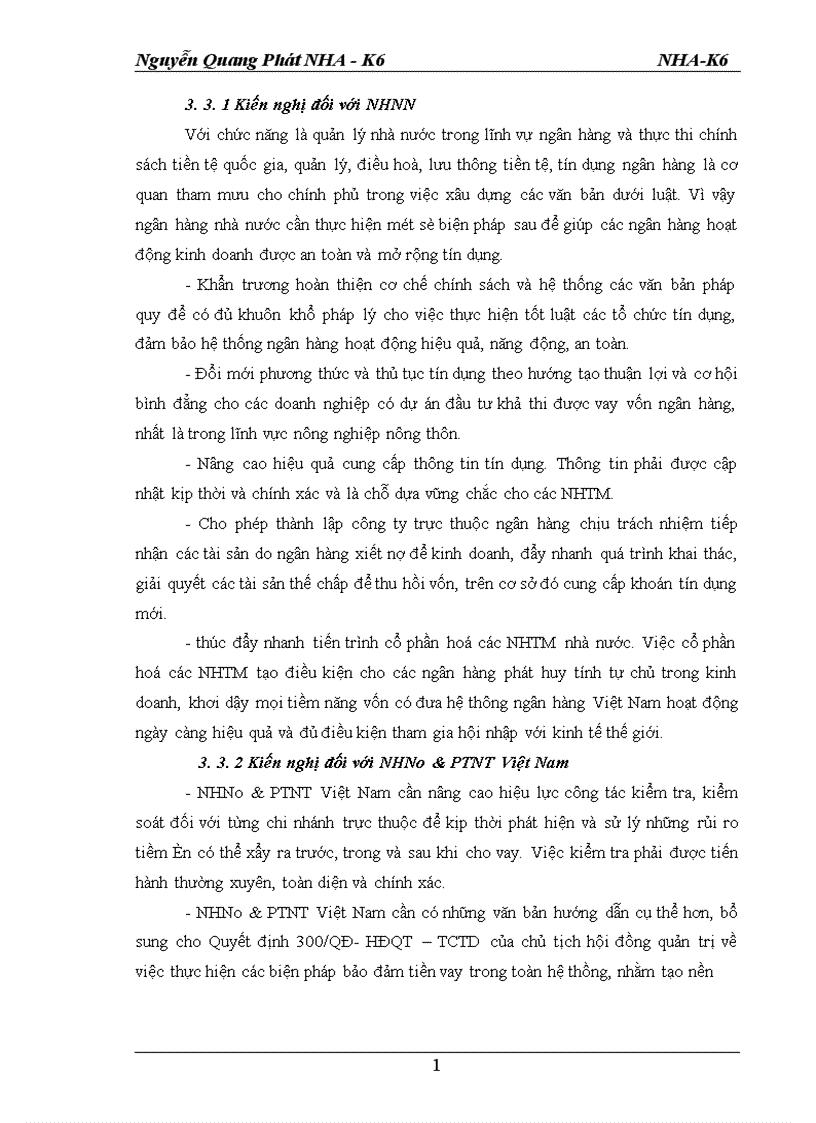 image for page Một số giải pháp góp phần nâng cao hiệu quả cho vay đối với các Doanh nghiệp ngoài quốc doanh tại Ngân hàng nông nghiệp và phát triển nông thôn huyện Nga Sơn