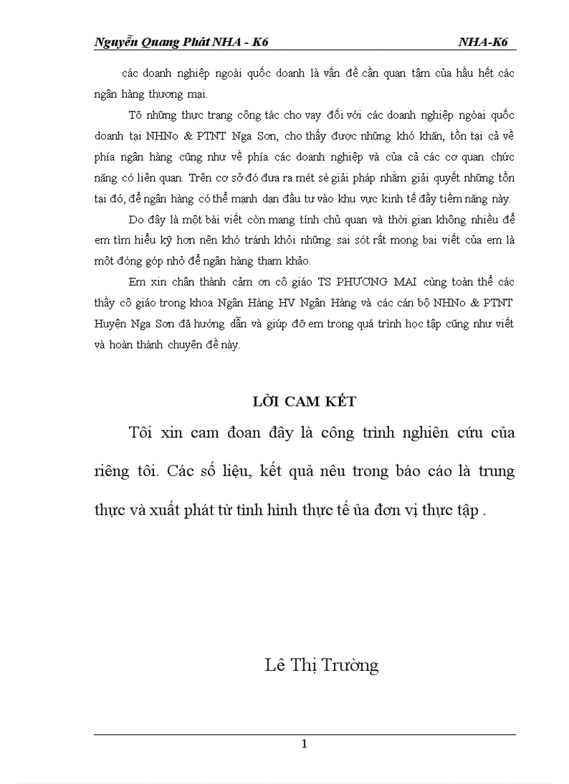 image for page Một số giải pháp góp phần nâng cao hiệu quả cho vay đối với các Doanh nghiệp ngoài quốc doanh tại Ngân hàng nông nghiệp và phát triển nông thôn huyện Nga Sơn
