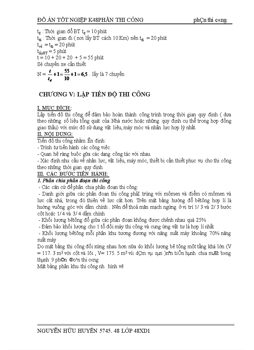 image for page Thiết kế và tính toán tổng mặt bằng thi công