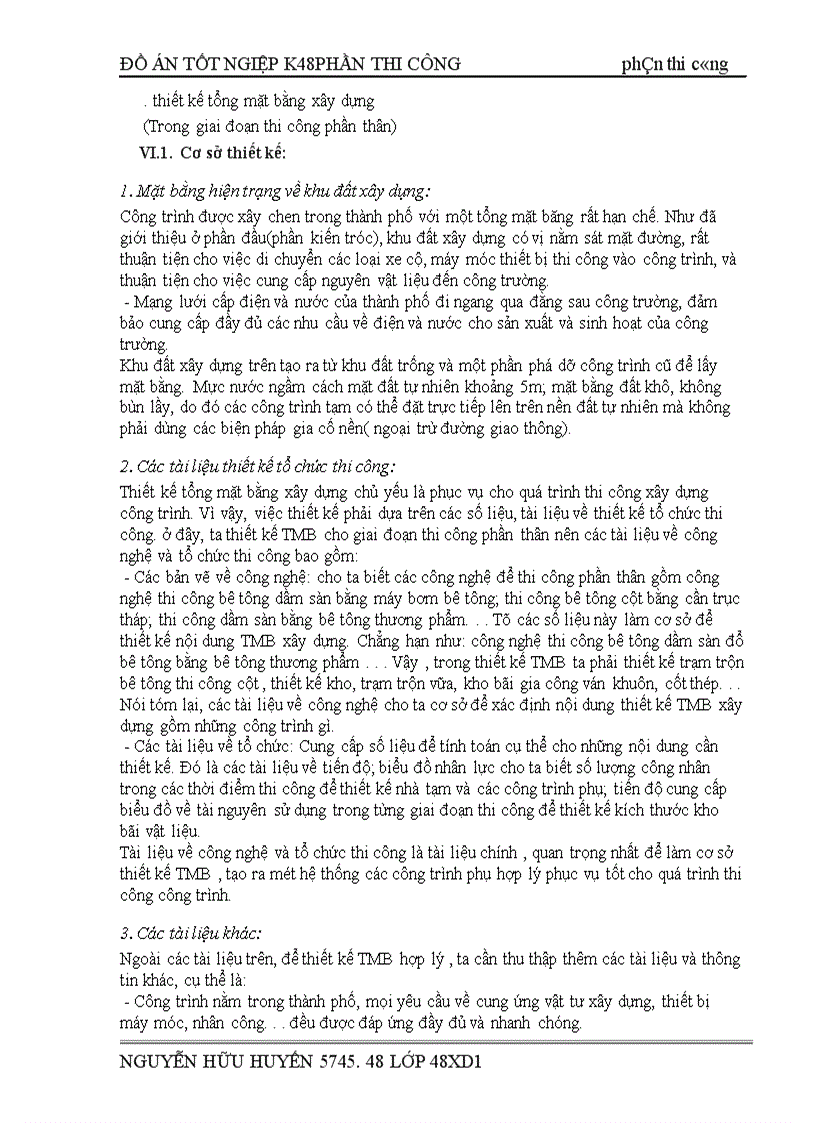 image for page Thiết kế và tính toán tổng mặt bằng thi công