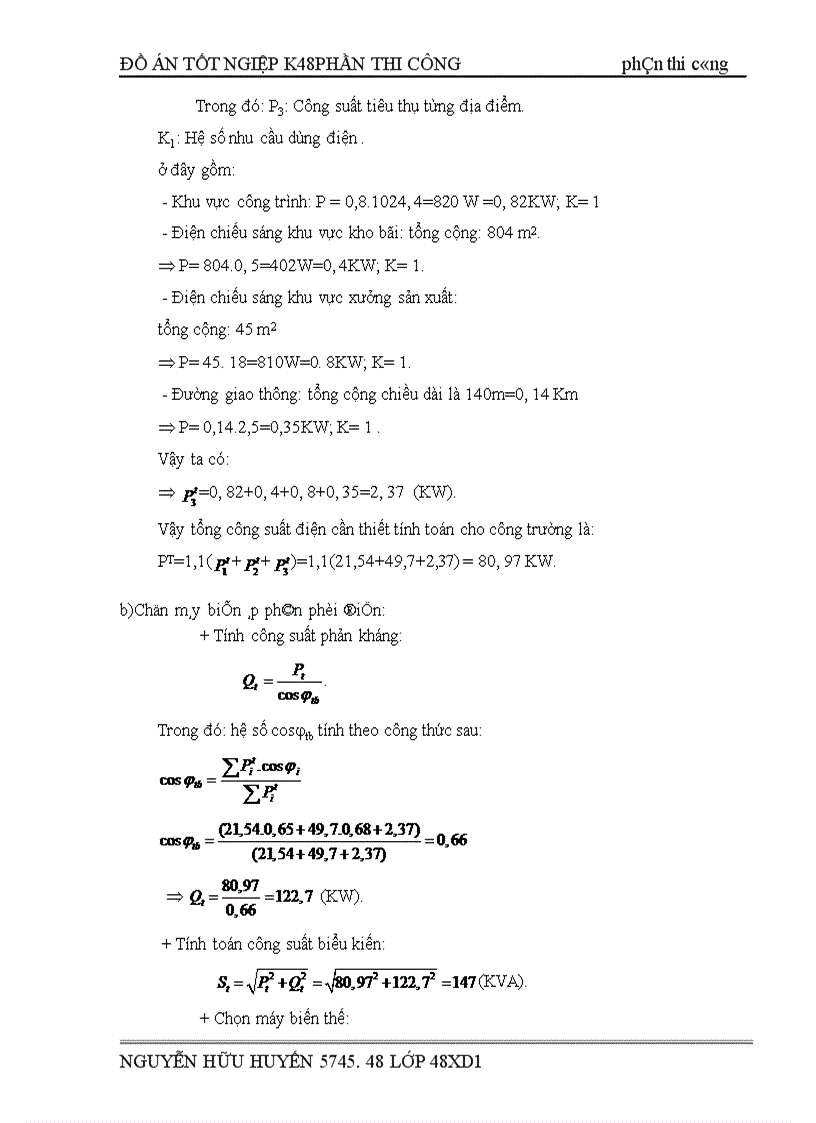 image for page Thiết kế và tính toán tổng mặt bằng thi công