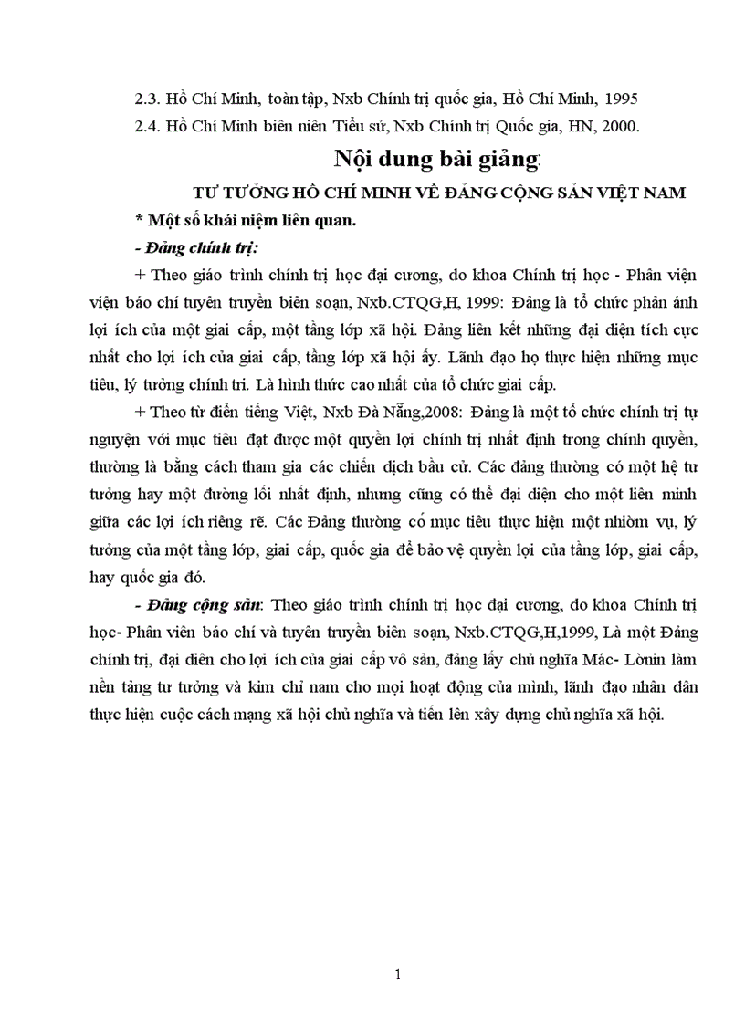 image for page Tư tưởng hồ chí minh về đảng cộng sản việt nam