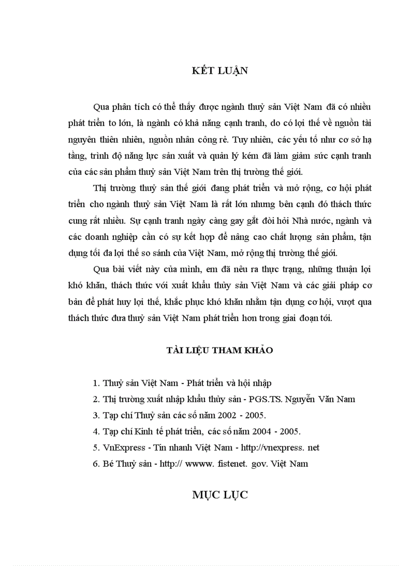 image for page Xuất khẩu thuỷ sản ở việt nam