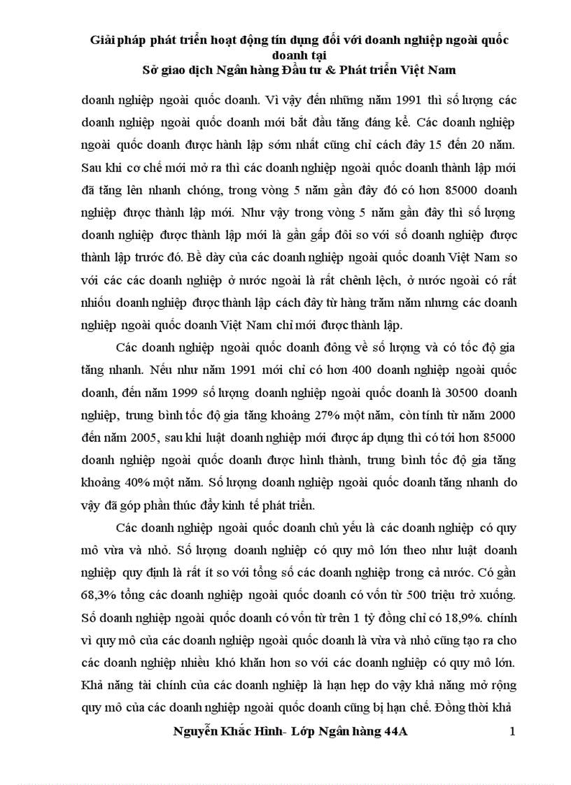 image for page Giải pháp phát triển hoạt động tín dụng đối với doanh nghiệp ngoài quốc doanh tại sở giao dịch ngân hàng đầu tư & phát triển việt nam