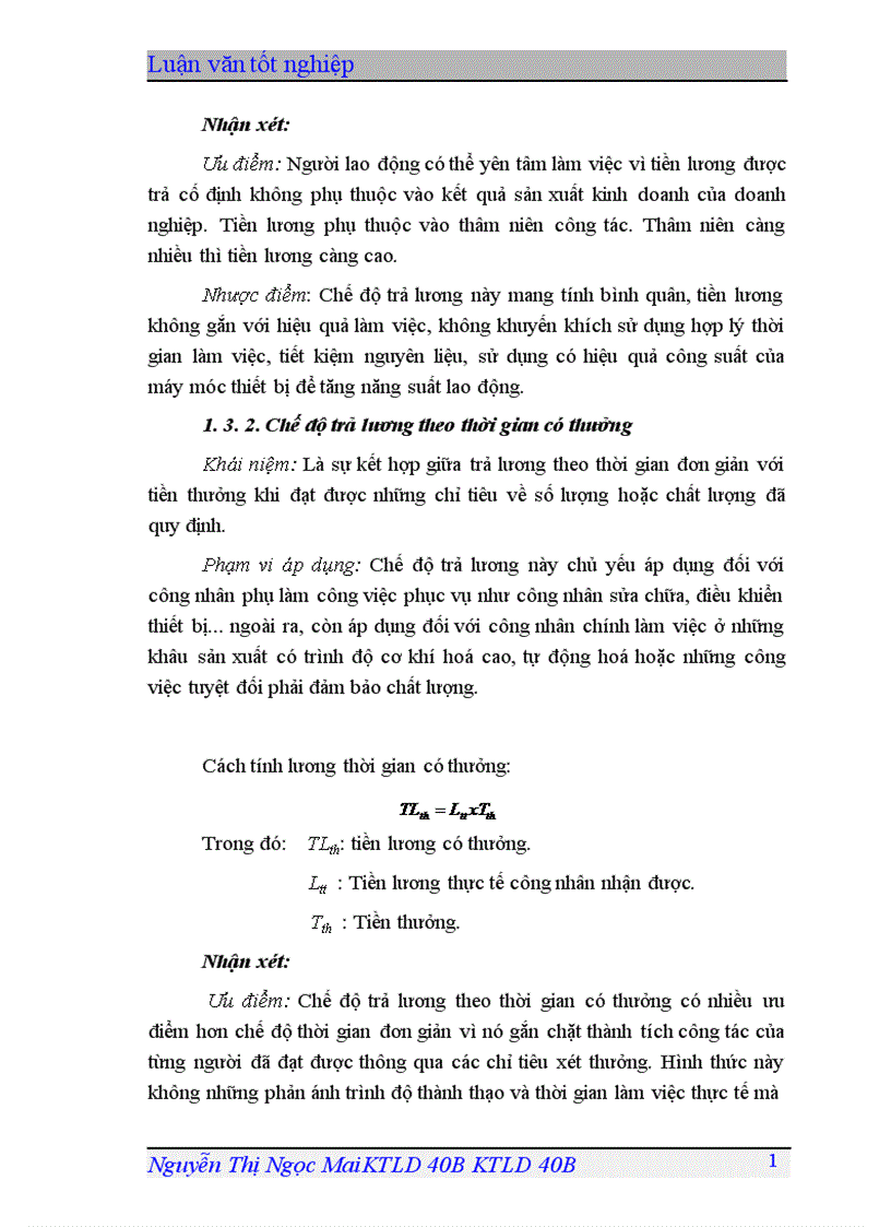 image for page Một số giải pháp hoàn thiện các hình thức trả lương, trả thưởng ở Công ty May Chiến Thắng.
