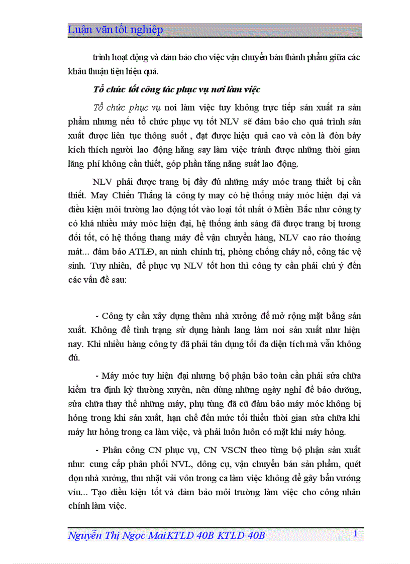 image for page Một số giải pháp hoàn thiện các hình thức trả lương, trả thưởng ở Công ty May Chiến Thắng.