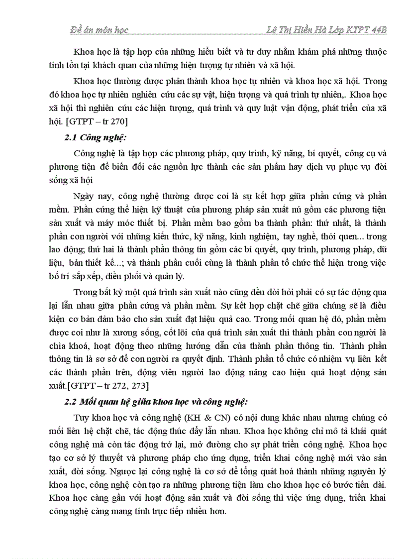 image for page Vai trò của Khoa học và công nghệ đối với phát triển kinh tế ở Việt Nam