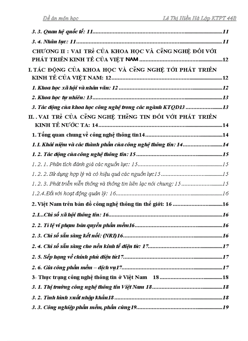 image for page Vai trò của Khoa học và công nghệ đối với phát triển kinh tế ở Việt Nam