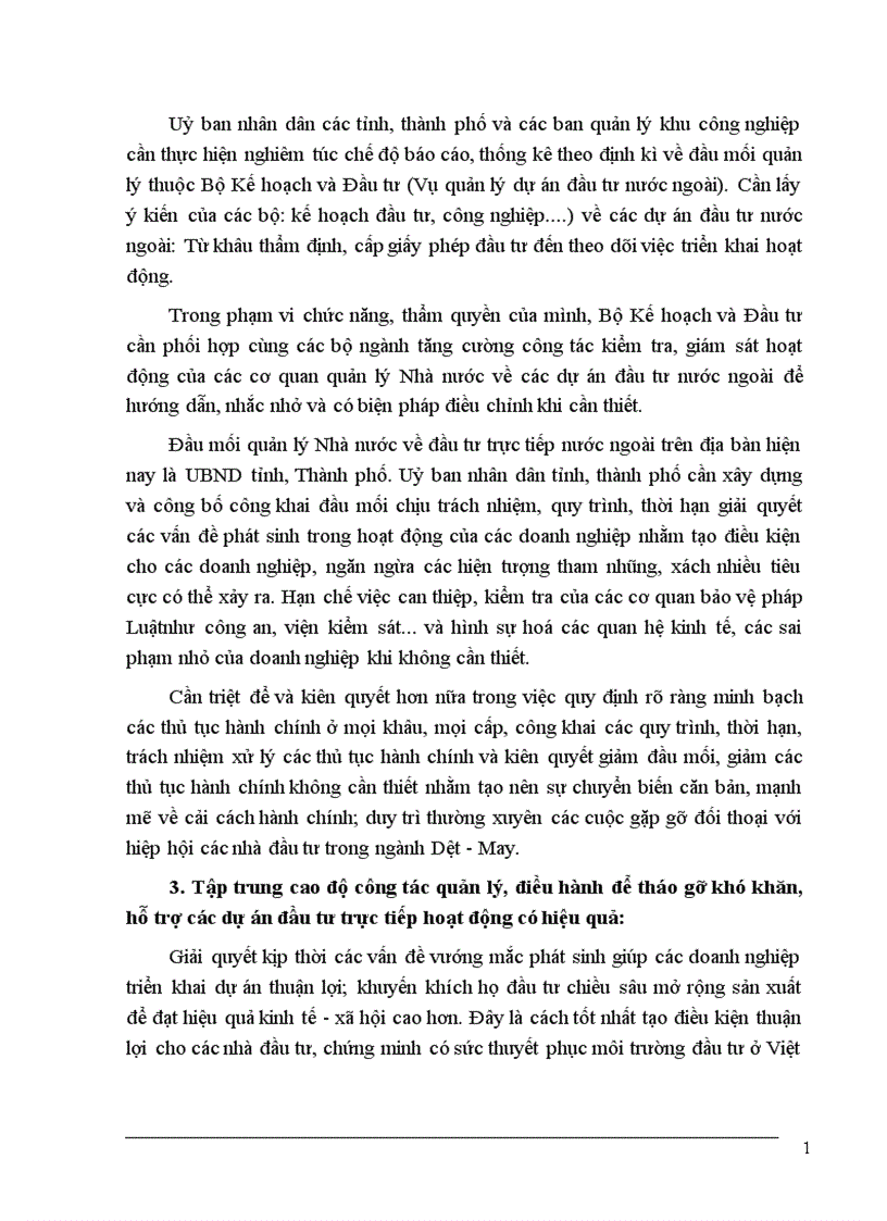 image for page Một số giải pháp nhằm nâng cao năng lực quản lý Nhà nước đối với hoạt động đầu tư trực tiếp nước ngoài trong lĩnh vực Dệt- may ---